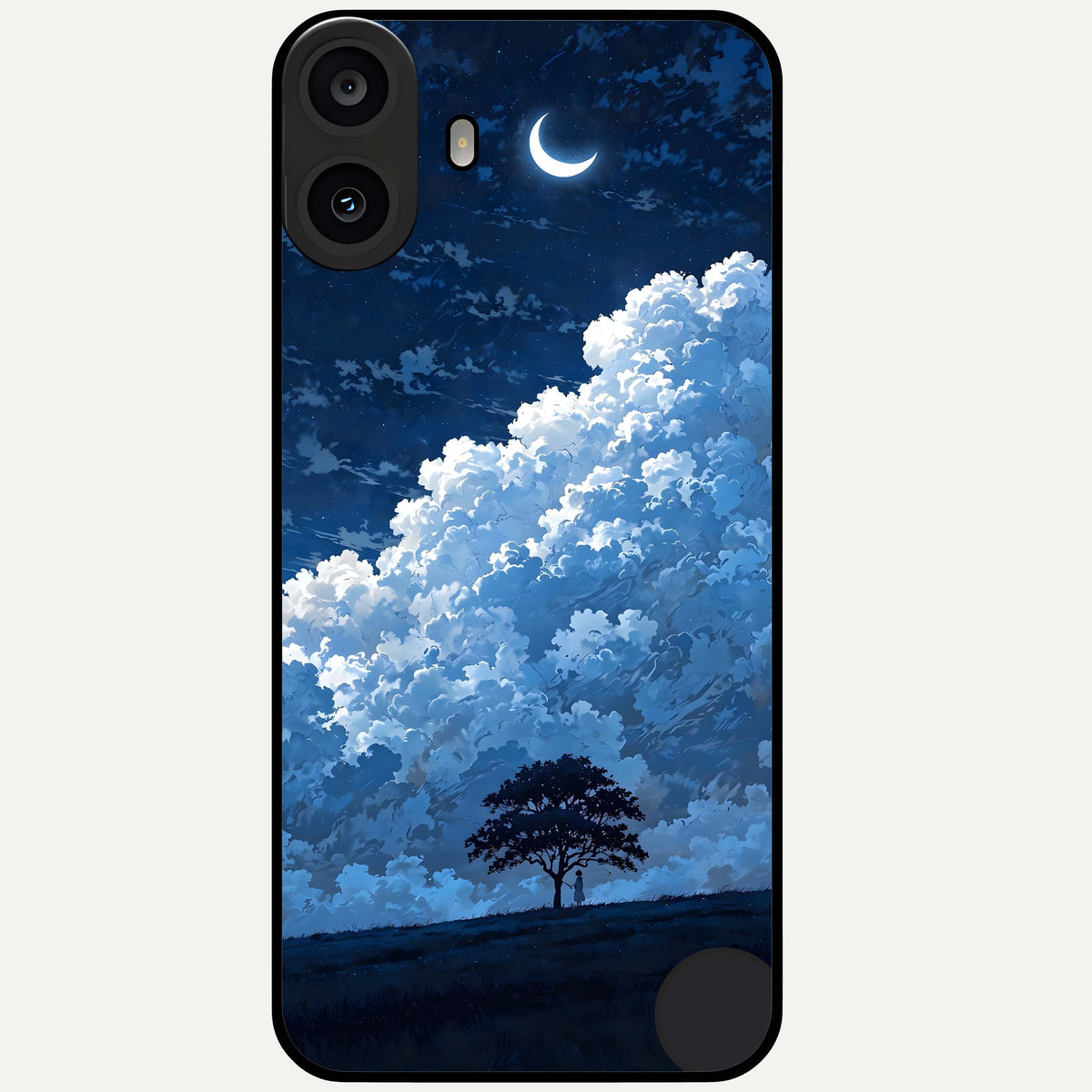  Midnight Sky Serenity Glass Case For CMF Phone 1 back cover – full design glossy printed glass finish