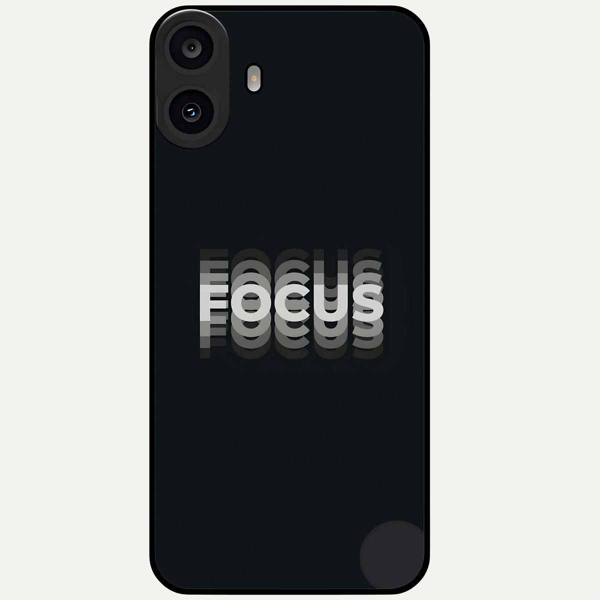  Mono Focus Vision Glass Case For CMF Phone 1 back cover – full design glossy printed glass finish