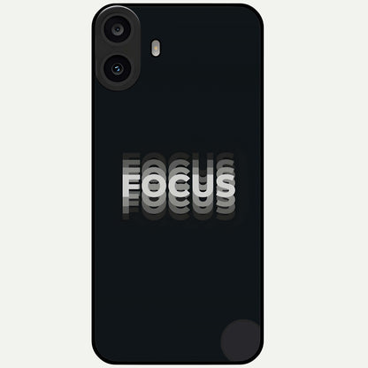  Mono Focus Vision Glass Case For CMF Phone 1 back cover – full design glossy printed glass finish