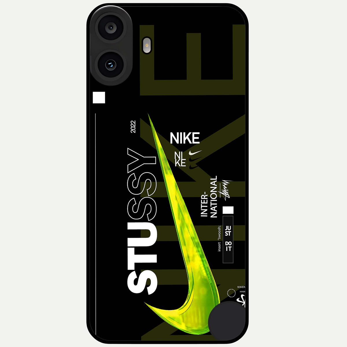 Neon Street Edition Glass Case For CMF Phone 1 back cover – full design glossy printed glass finish