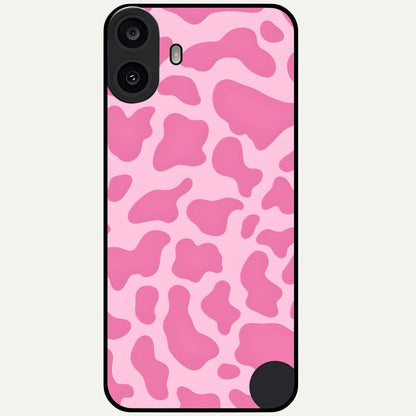  Pinkish Scenery Glass Case For CMF Phone 1 back cover – full design glossy printed glass finish