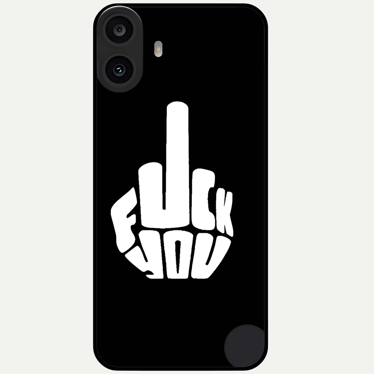  Rebel Mode On Glass Case For CMF Phone 1 back cover – full design glossy printed glass finish