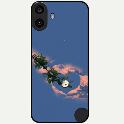  Sky Under Tree Glass Case For CMF Phone 1 back cover – full design glossy printed glass finish