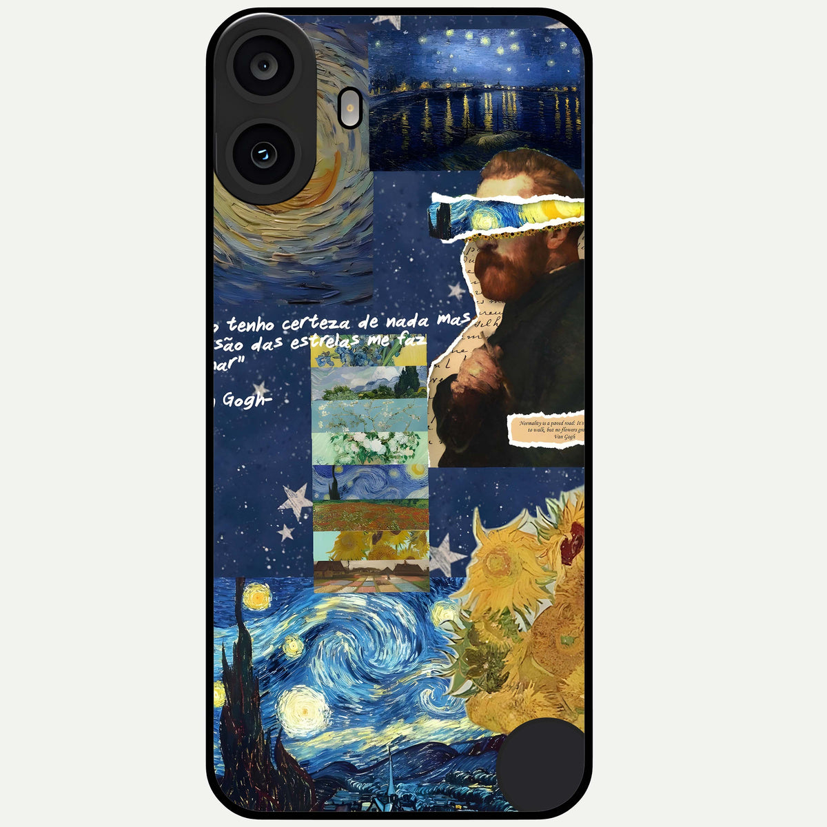  Starry Dream Vision Glass Case For CMF Phone 1 back cover – full design glossy printed glass finish
