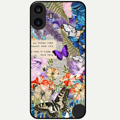 Storm Path Bloom Glass Case For CMF Phone 1 back cover – full design glossy printed glass finish