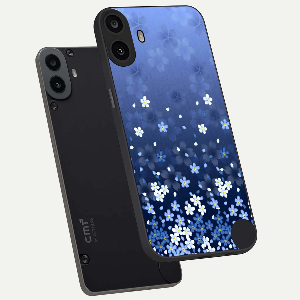  Blue Starry phone case For CMF Phone 1 showing premium glass back cover with detailed artwork