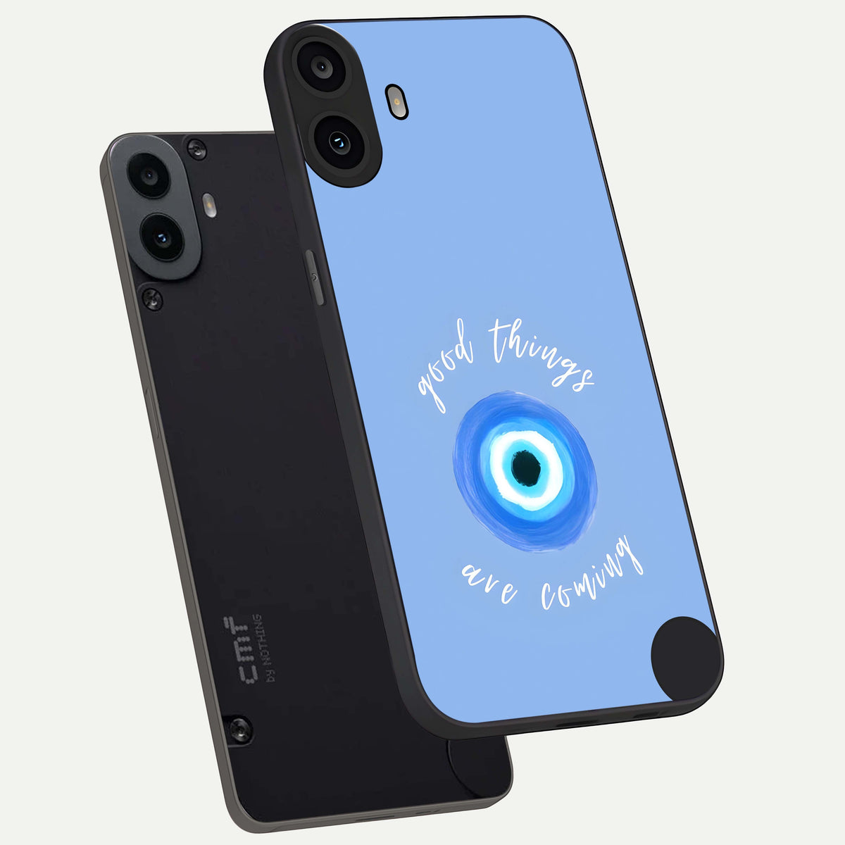  Bright Future Ahead phone case For CMF Phone 1 showing premium glass back cover with detailed artwork