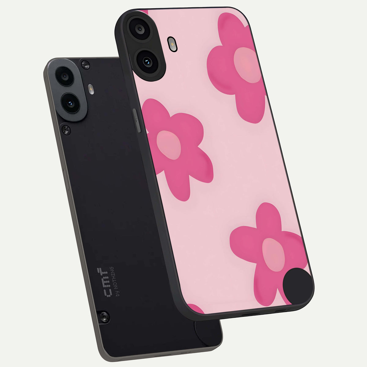  Candy Bloom Dreams phone case For CMF Phone 1 showing premium glass back cover with detailed artwork