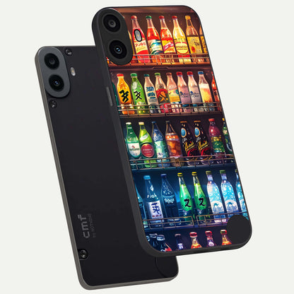  Colorfull Tree phone case For CMF Phone 1 showing premium glass back cover with detailed artwork