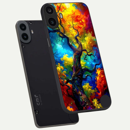  Colorful Soda Bottles phone case For CMF Phone 1 showing premium glass back cover with detailed artwork