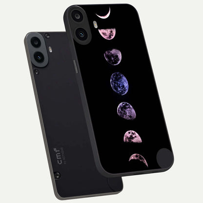  Crimson All Planets phone case For CMF Phone 1 showing premium glass back cover with detailed artwork