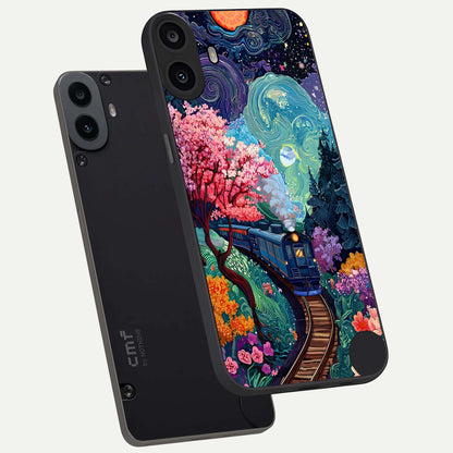  Digital Art phone case For CMF Phone 1 showing premium glass back cover with detailed artwork