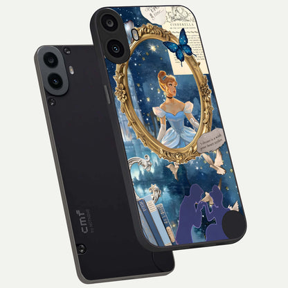  Midnight Queen phone case For CMF Phone 1 showing premium glass back cover with detailed artwork