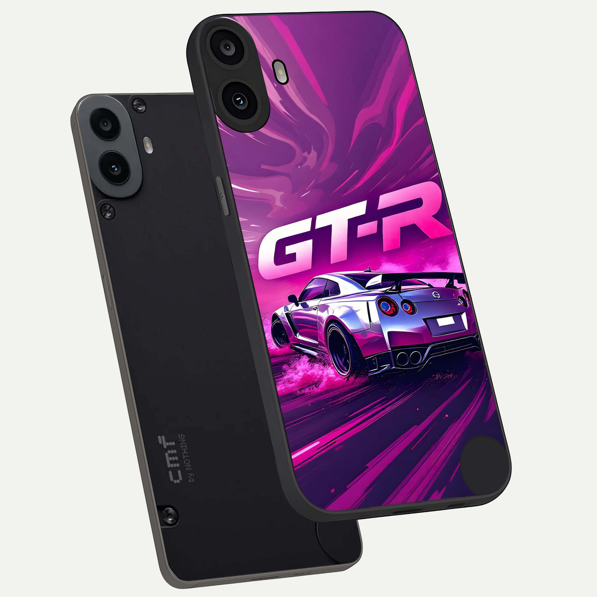  Speed Drift Legend phone case For CMF Phone 1 showing premium glass back cover with detailed artwork