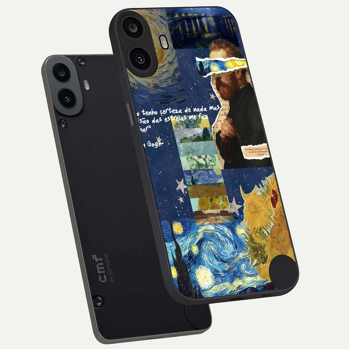  Starry Dream Vision phone case For CMF Phone 1 showing premium glass back cover with detailed artwork
