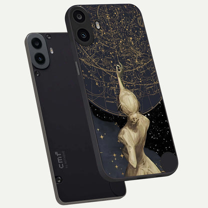  Taylor Swift Girl phone case For CMF Phone 1 showing premium glass back cover with detailed artwork