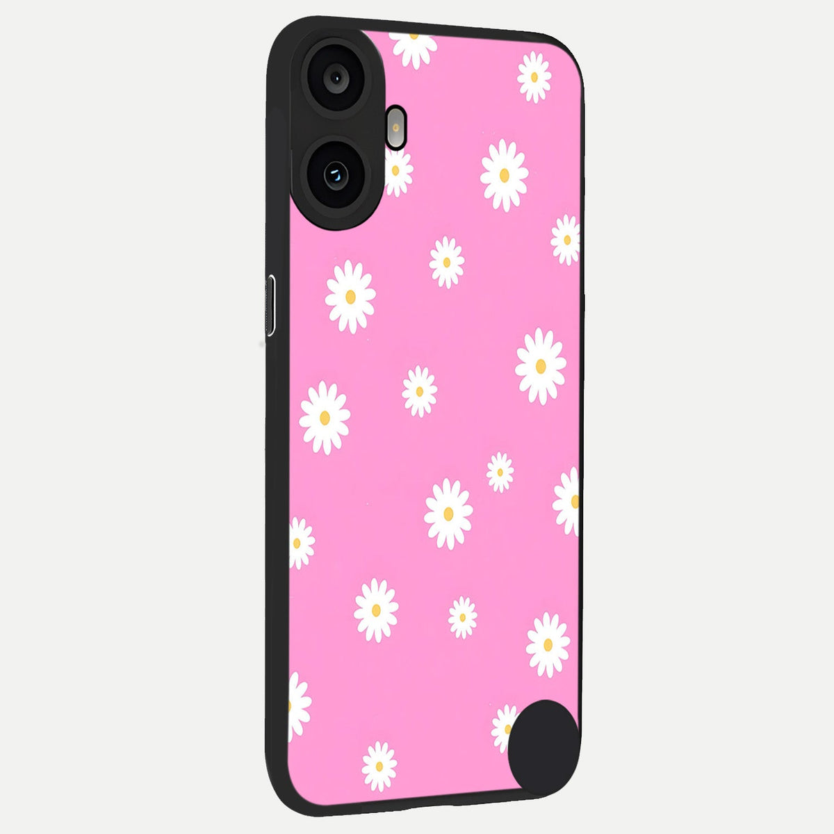  Bubblegum Daisy Pop back cover For CMF Phone 1 slim fit glass case with vibrant aesthetic design