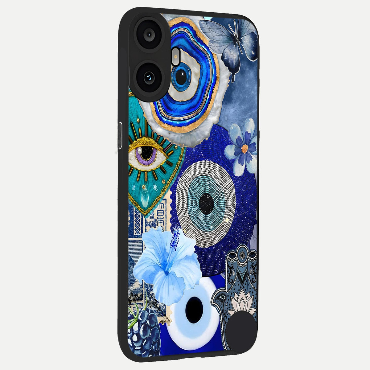  Celestial Blue Vision back cover For CMF Phone 1 slim fit glass case with vibrant aesthetic design