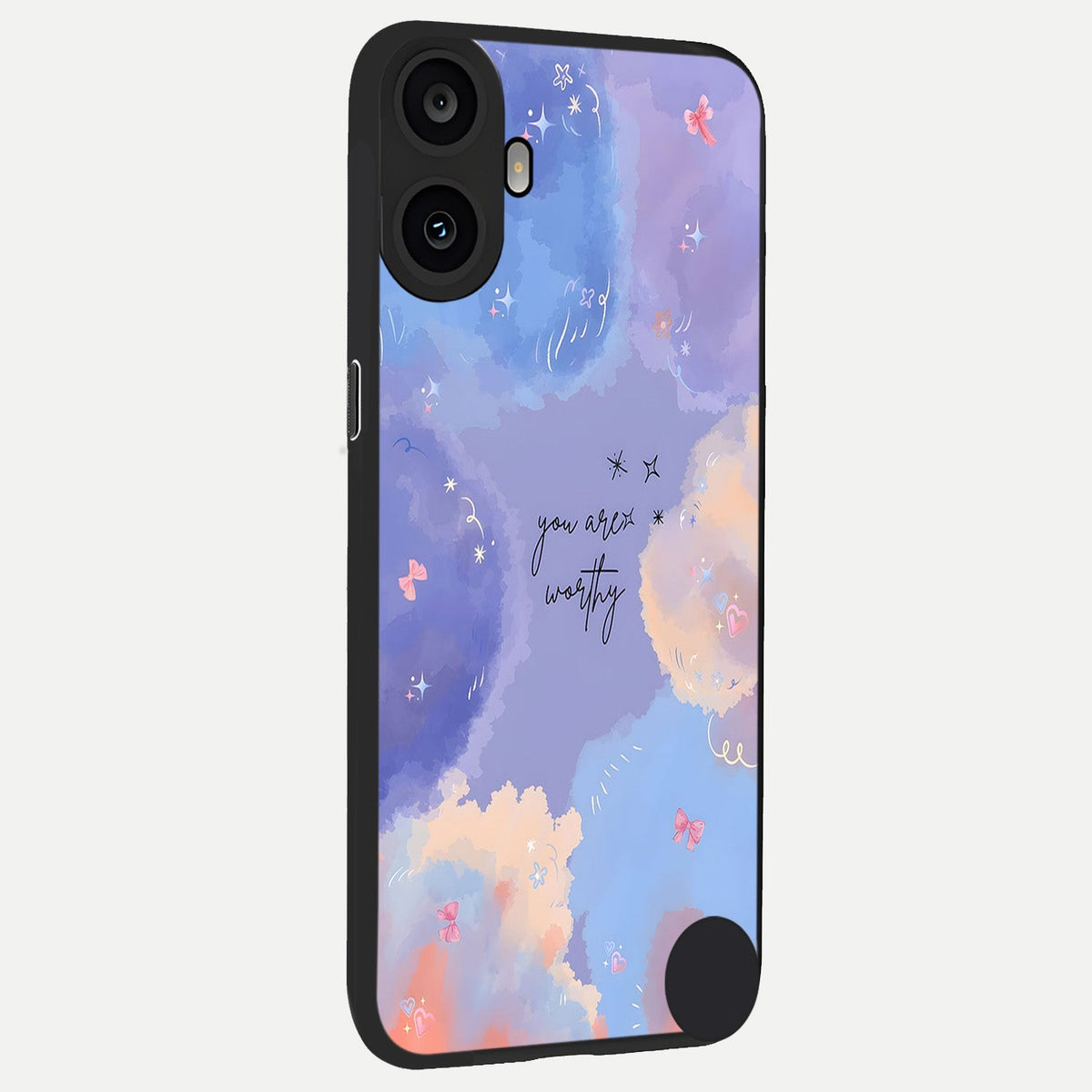 Celestial Cloud Magic back cover For CMF Phone 1 slim fit glass case with vibrant aesthetic design