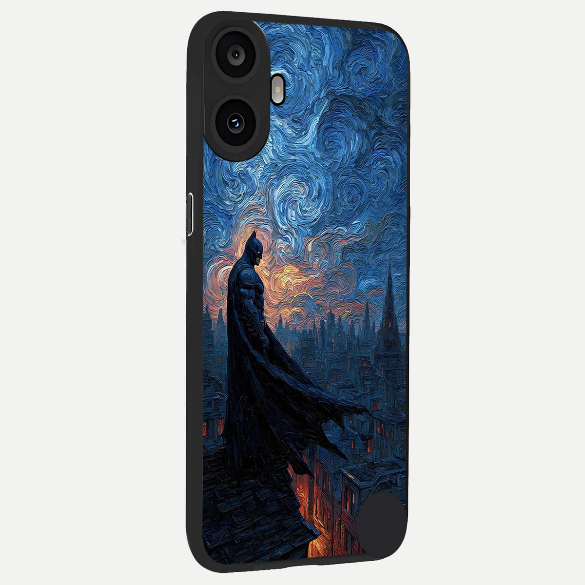  Dark Knight Dusk back cover For CMF Phone 1 slim fit glass case with vibrant aesthetic design
