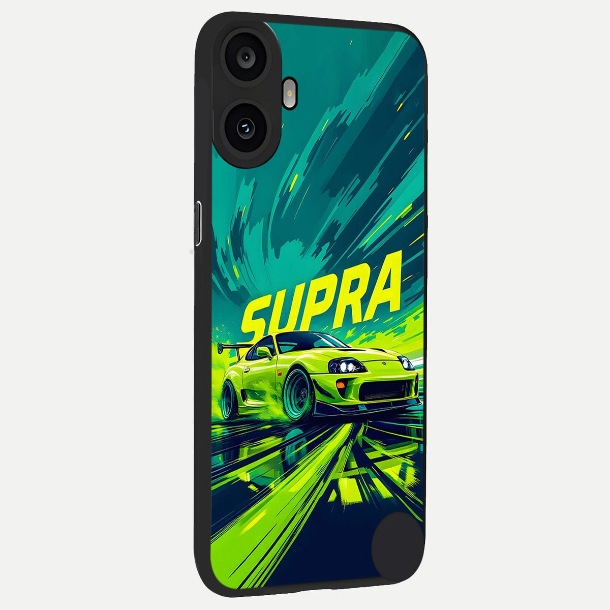  Electric Supra Thunder back cover For CMF Phone 1 slim fit glass case with vibrant aesthetic design