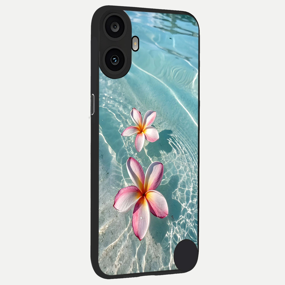  Floating Bloom Bliss back cover For CMF Phone 1 slim fit glass case with vibrant aesthetic design