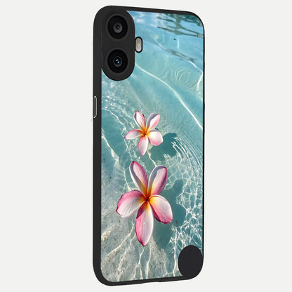  Floating Bloom Bliss back cover For CMF Phone 1 slim fit glass case with vibrant aesthetic design