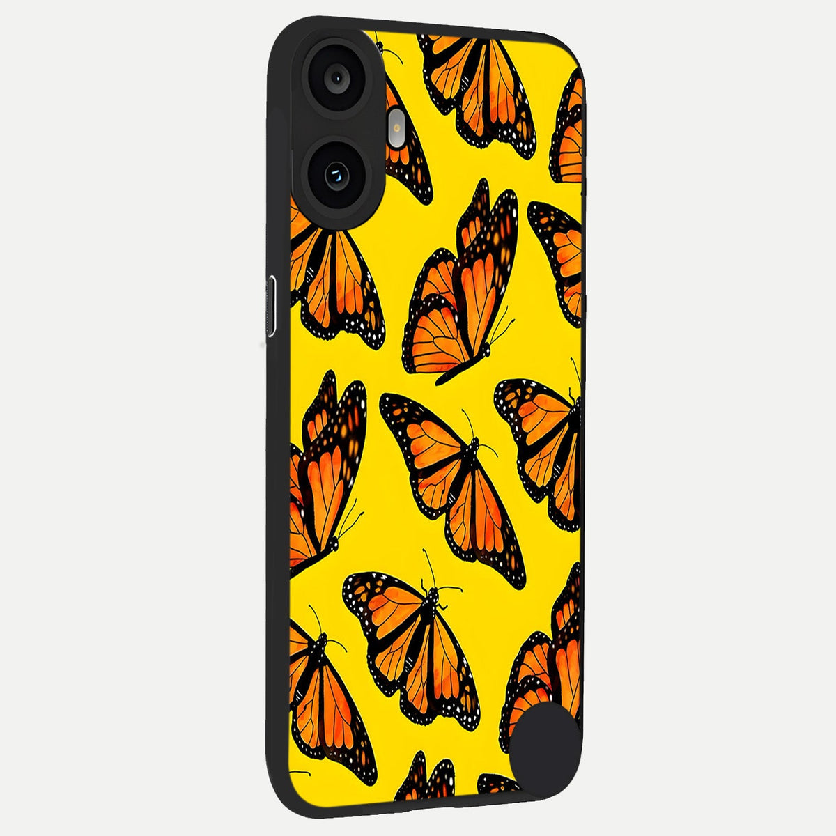  Golden Wing Flight back cover For CMF Phone 1 slim fit glass case with vibrant aesthetic design
