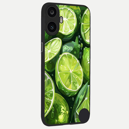  Green Kawasaki back cover For CMF Phone 1 slim fit glass case with vibrant aesthetic design