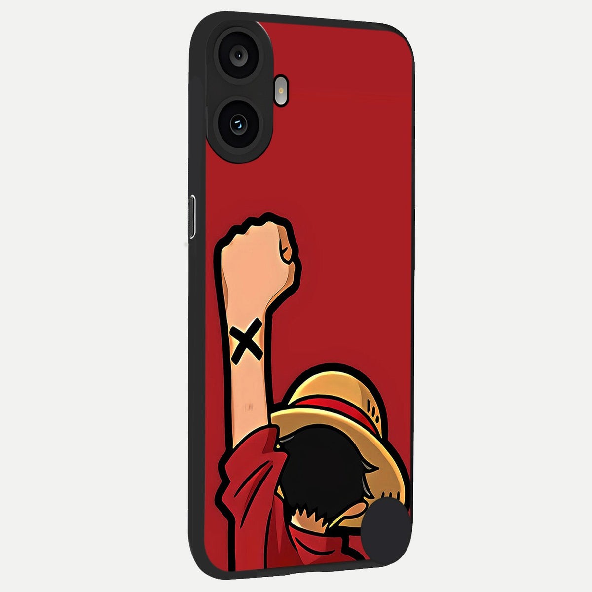  Luffy X Spirit back cover For CMF Phone 1 slim fit glass case with vibrant aesthetic design