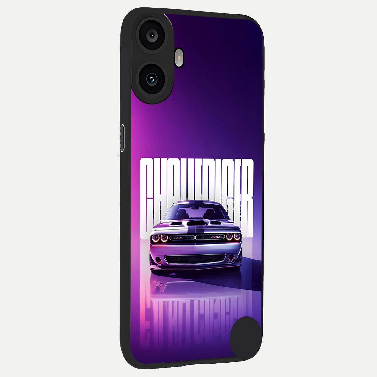  Midnight Muscle Ride back cover For CMF Phone 1 slim fit glass case with vibrant aesthetic design