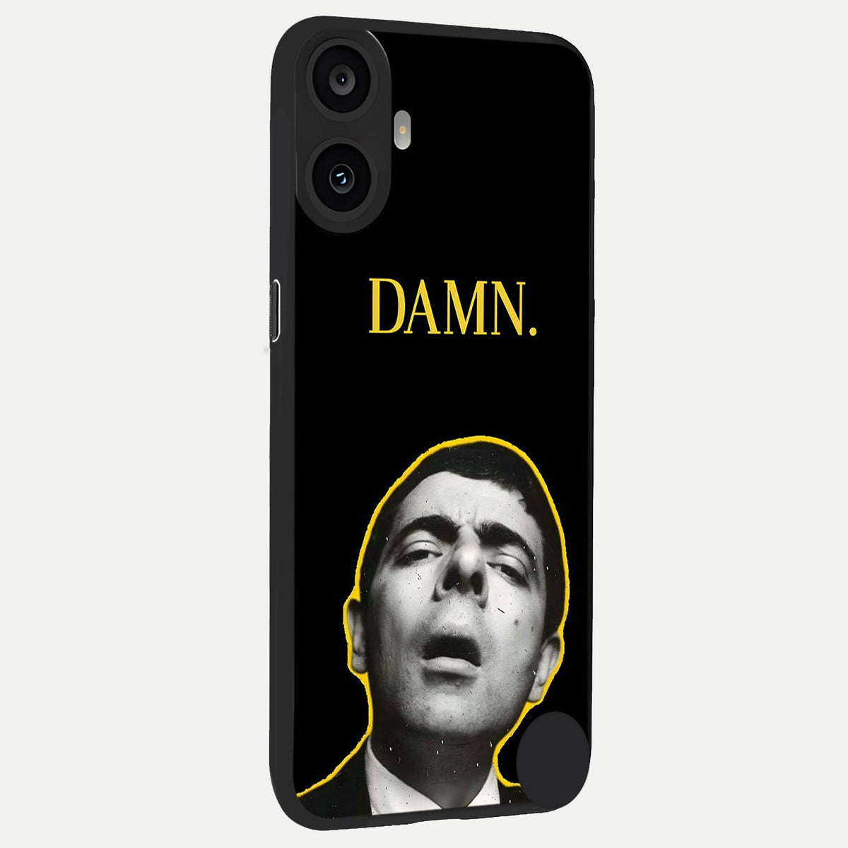  Mr Bean Damn back cover For CMF Phone 1 slim fit glass case with vibrant aesthetic design