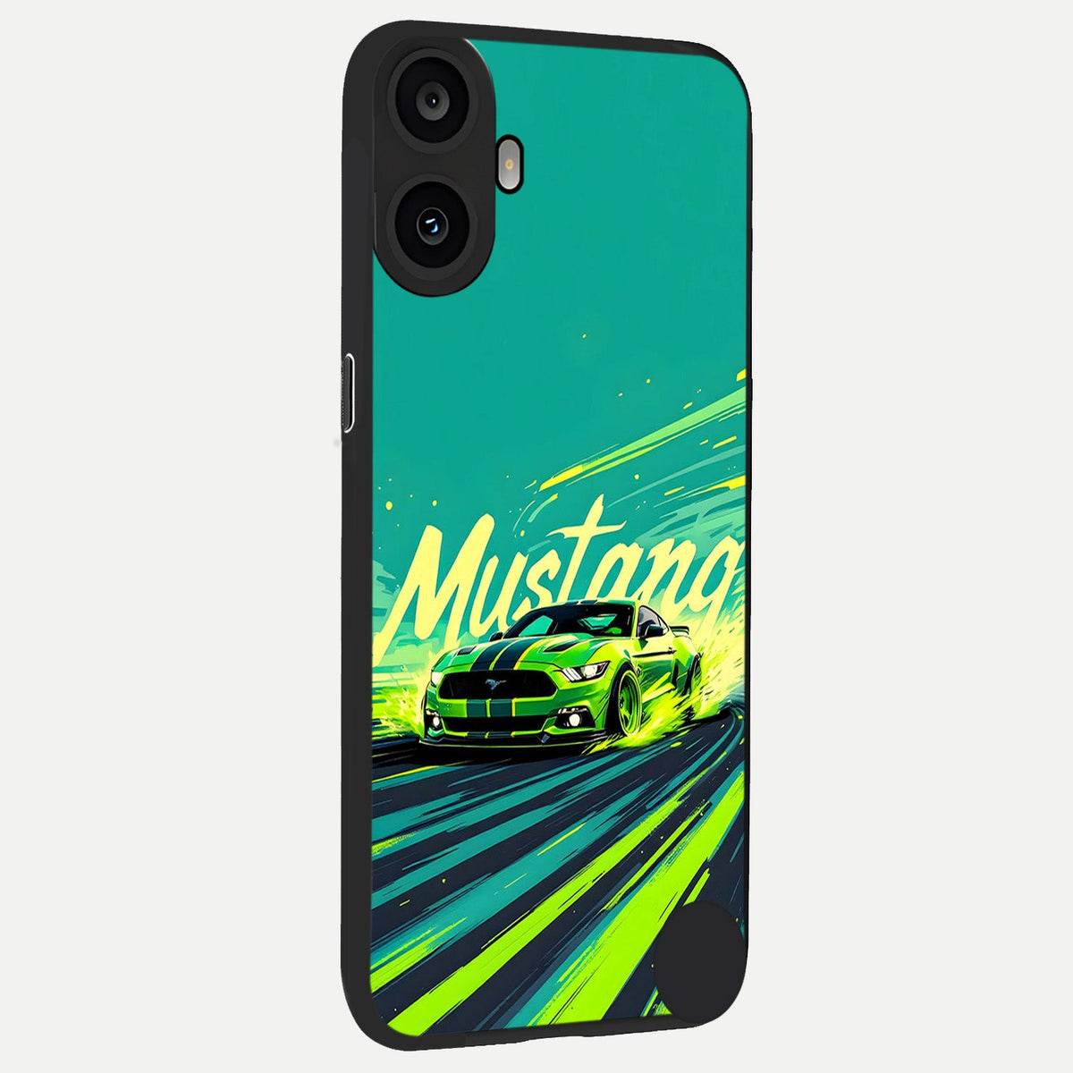  Mustang Bang back cover For CMF Phone 1 slim fit glass case with vibrant aesthetic design