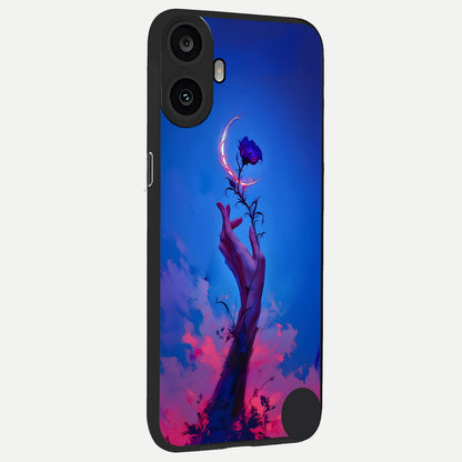 Mystic Hand back cover For CMF Phone 1 slim fit glass case with vibrant aesthetic design