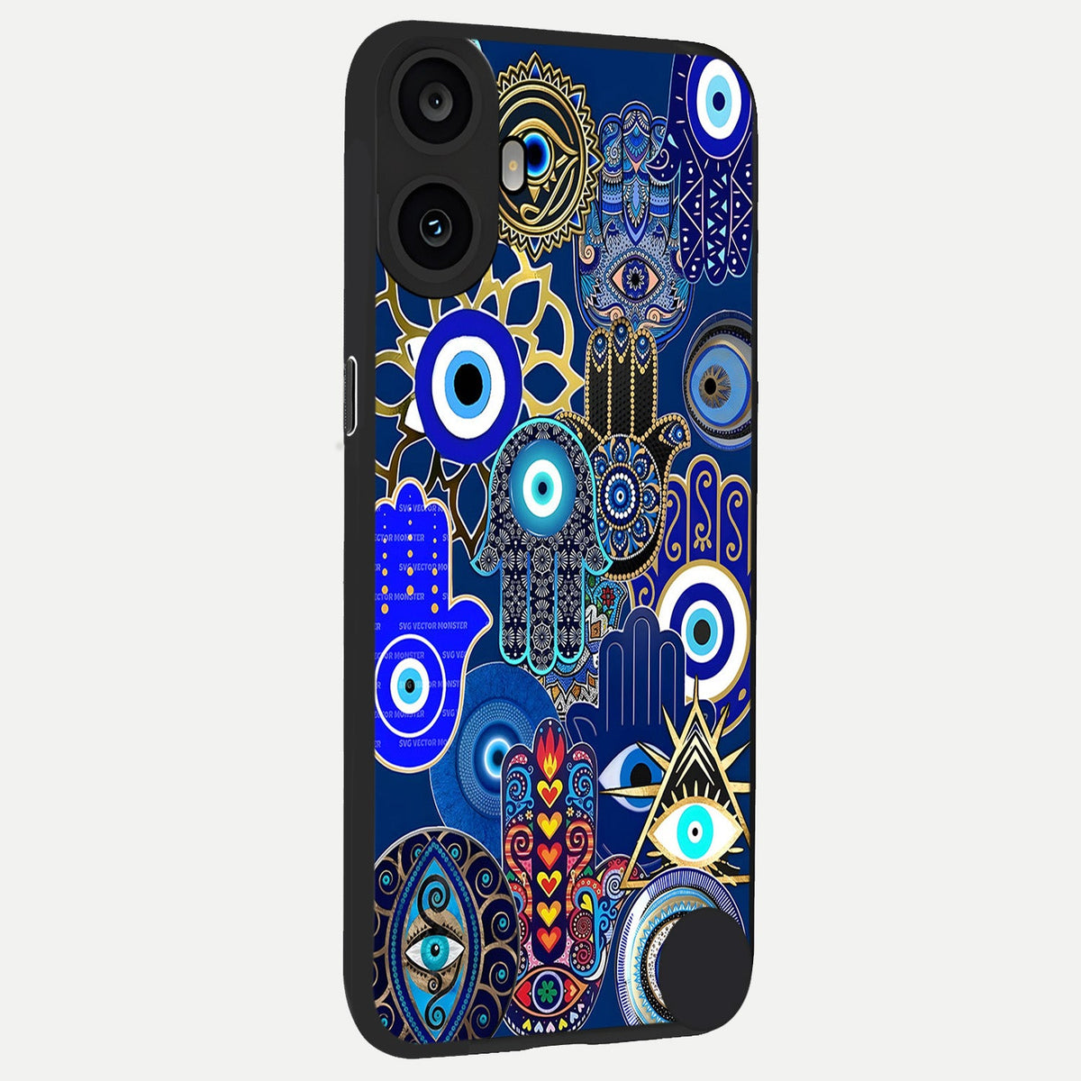  Mystic Palm Guard back cover For CMF Phone 1 slim fit glass case with vibrant aesthetic design