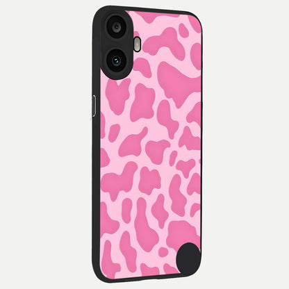  Pinkish Scenery back cover For CMF Phone 1 slim fit glass case with vibrant aesthetic design