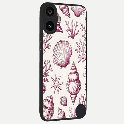  Pink Power Sparks back cover For CMF Phone 1 slim fit glass case with vibrant aesthetic design