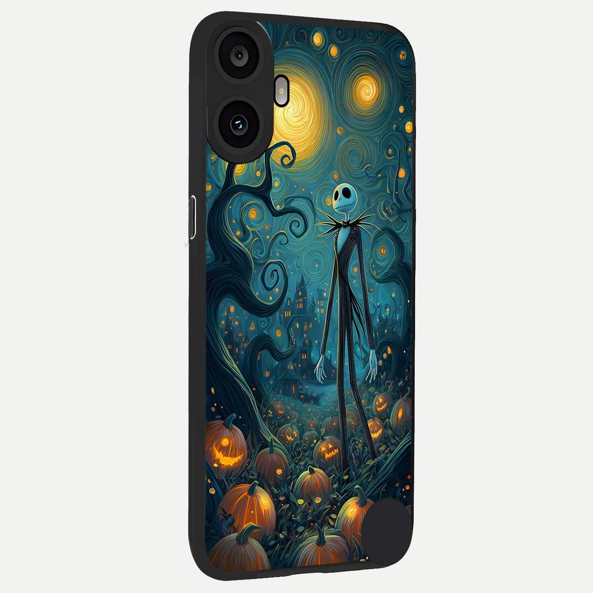  Pumpkin Moonlight Tale back cover For CMF Phone 1 slim fit glass case with vibrant aesthetic design