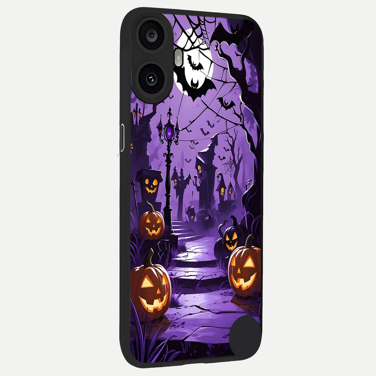  Pumpkin Patch Halloween back cover For CMF Phone 1 slim fit glass case with vibrant aesthetic design
