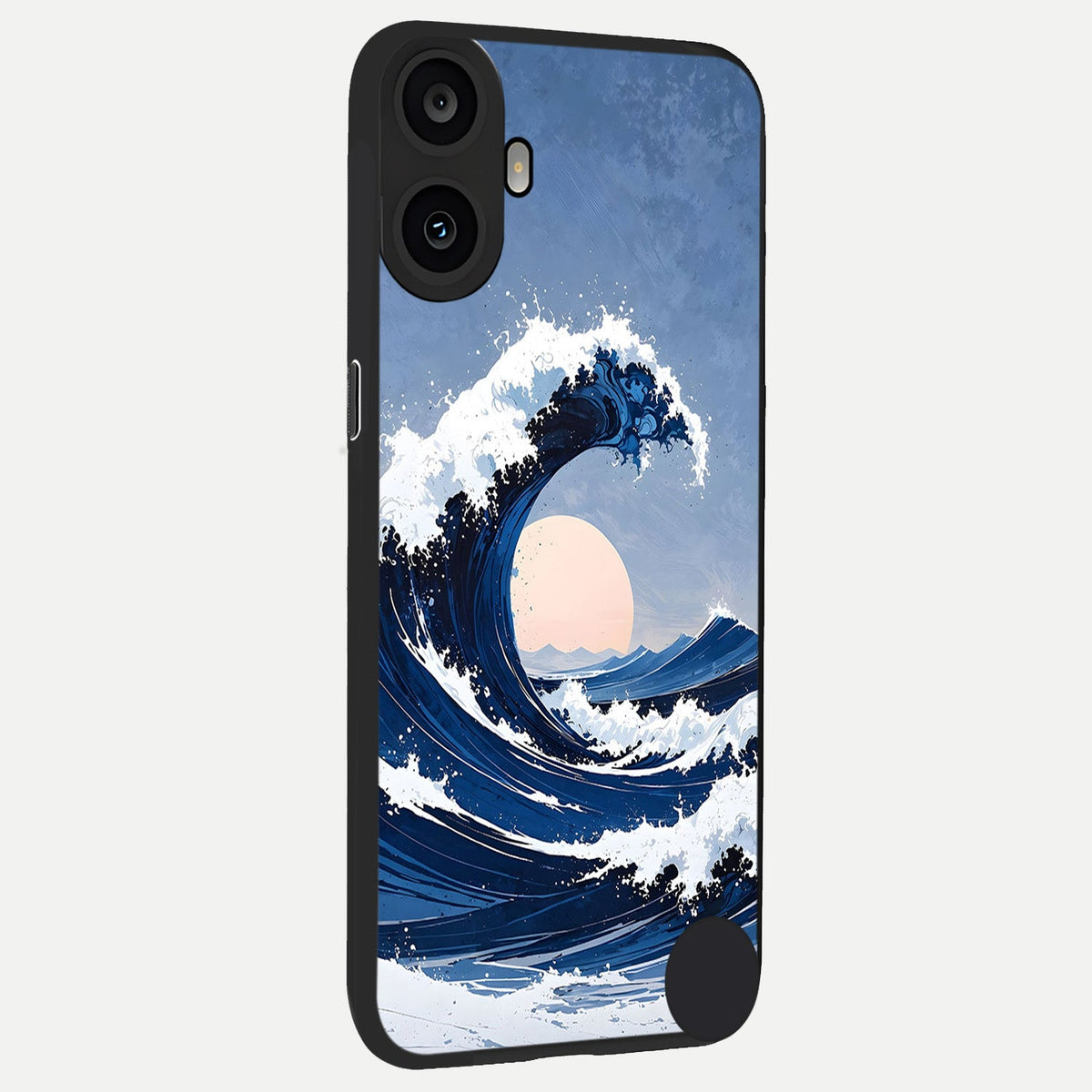  Rising Tide Power back cover For CMF Phone 1 slim fit glass case with vibrant aesthetic design