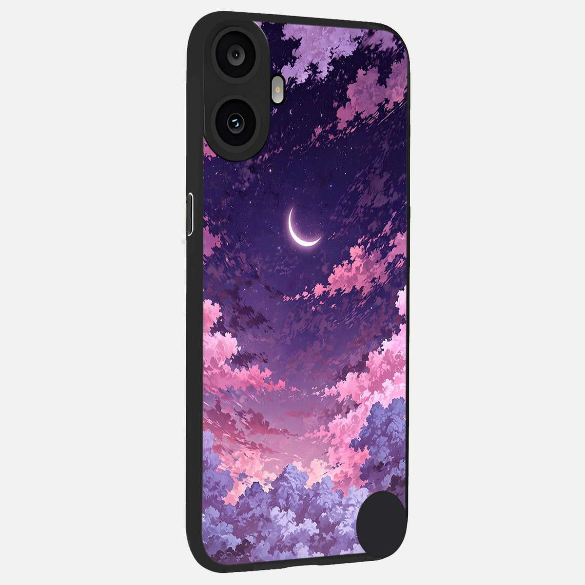  Sky Drift Clouds back cover For CMF Phone 1 slim fit glass case with vibrant aesthetic design