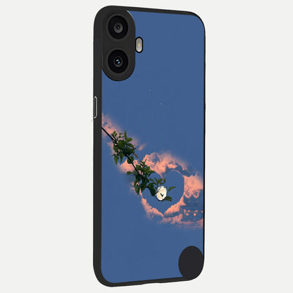  Sky Under Tree back cover For CMF Phone 1 slim fit glass case with vibrant aesthetic design