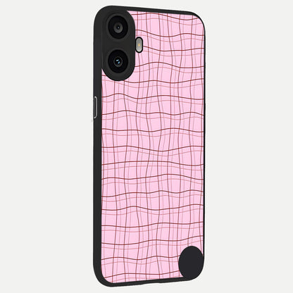  Soft Grid Bliss back cover For CMF Phone 1 slim fit glass case with vibrant aesthetic design