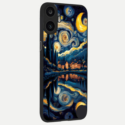  Starry Sky Serenity back cover For CMF Phone 1 slim fit glass case with vibrant aesthetic design