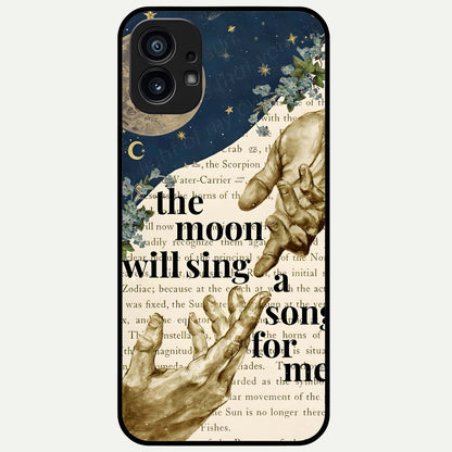  Aesthetic Divine Glass Case For Nothing Phone 1 back cover – full design glossy printed glass finish