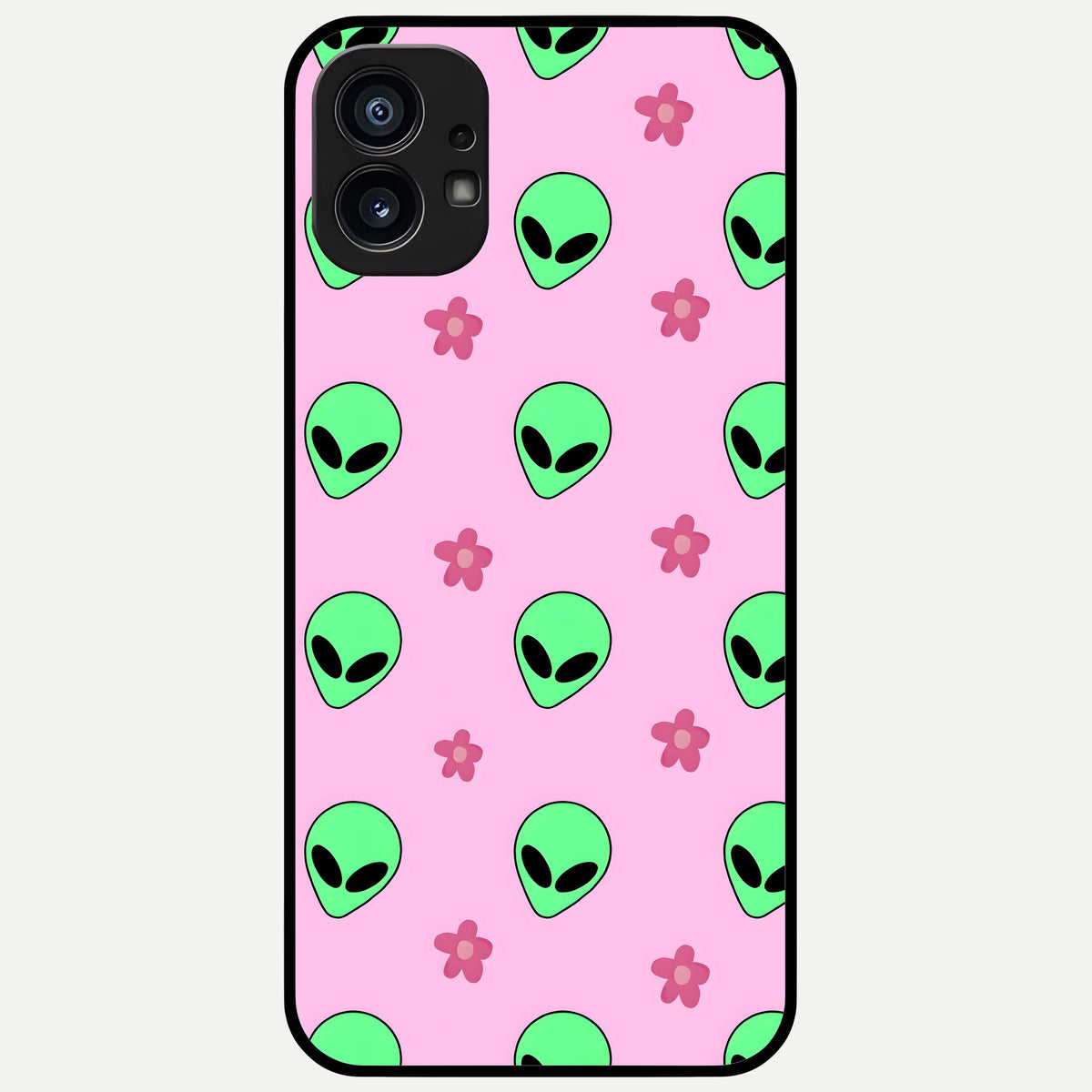  Cosmic Cute Crush Glass Case For Nothing Phone 1 back cover – full design glossy printed glass finish