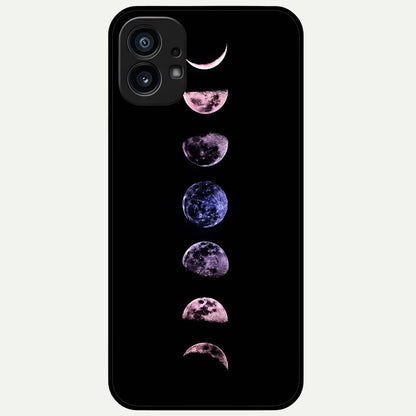  Crimson All Planets Glass Case For Nothing Phone 1 back cover – full design glossy printed glass finish