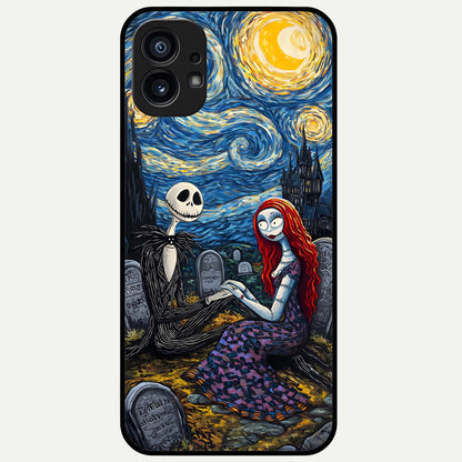  Eternal Night Love Glass Case For Nothing Phone 1 back cover – full design glossy printed glass finish