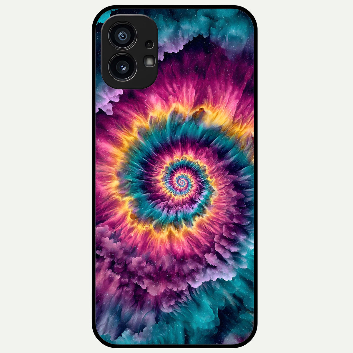 Galactic Spiral Burst Glass Case For Nothing Phone 1 back cover – full design glossy printed glass finish