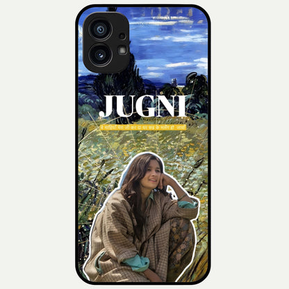  Jugni Soul Vibes Glass Case For Nothing Phone 1 back cover – full design glossy printed glass finish